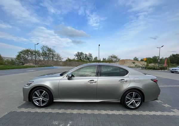 Lexus GS cena 102000 przebieg: 120000, rok produkcji 2015 z Kraków małe 121